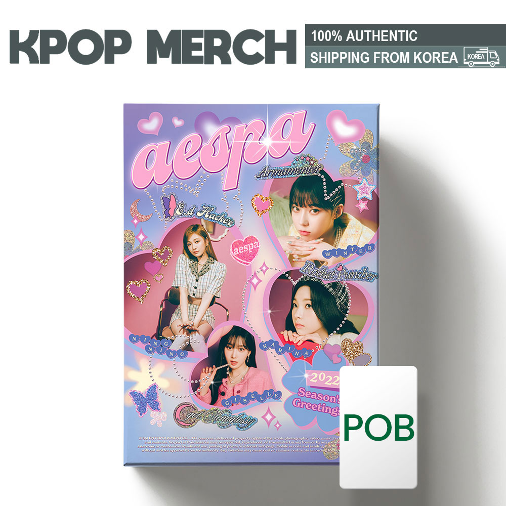 楽天市場】送料無料 [SYNNARA限定特典付] AESPA 2022 Season's