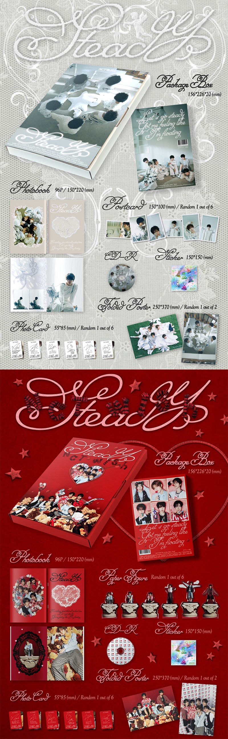 楽天市場】NCT WISH - STEADY / PHOTOBOOK SET + KEYRING + QR : KPOP