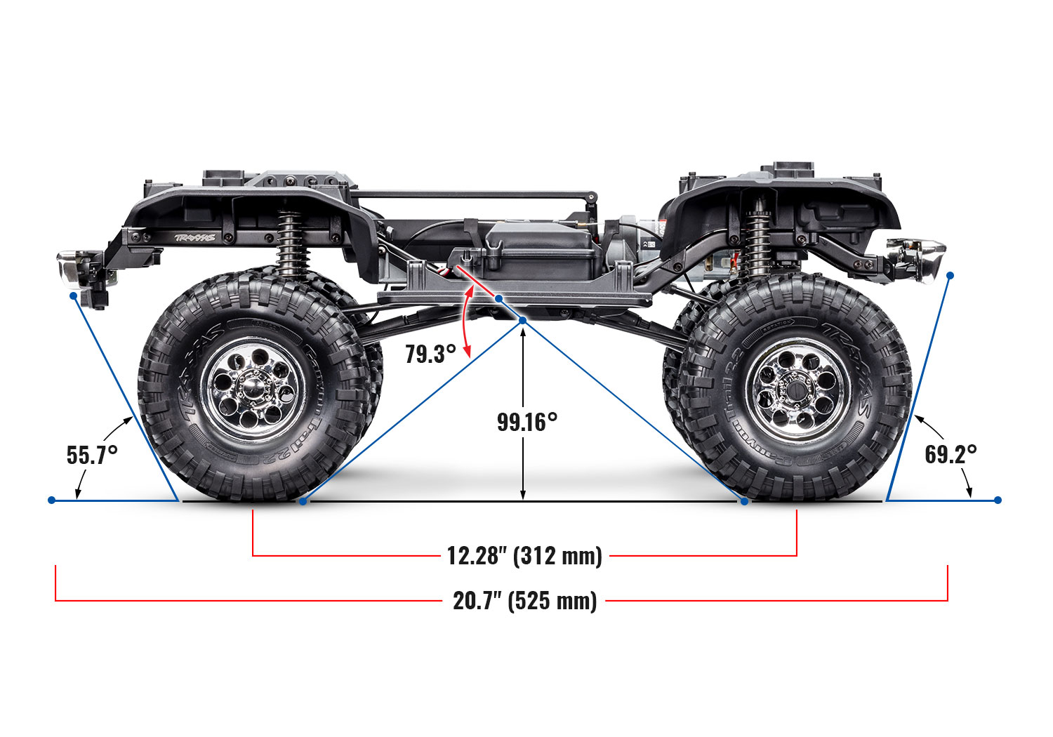 楽天市場】Traxxas トラクサス 1/10 TRX4 シボレー 1792 ブレザー K5