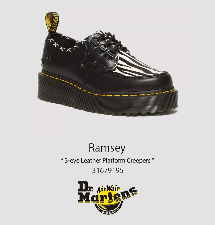 楽天市場】Dr.Martens ドクターマーチン レザーシューズ RAMSEY QUAD 3