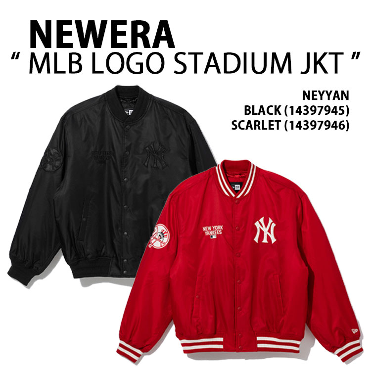 楽天市場】NEWERA ニューエラ スタジャン ブルゾン AP MLB LOGO