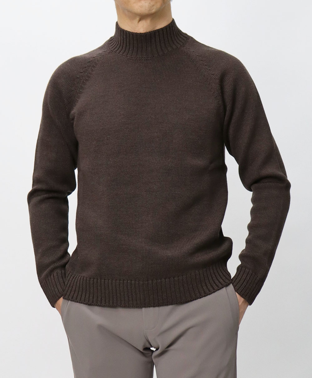 楽天市場】ザノーネ / ZANONE / モックネック ニット / ウール / 5