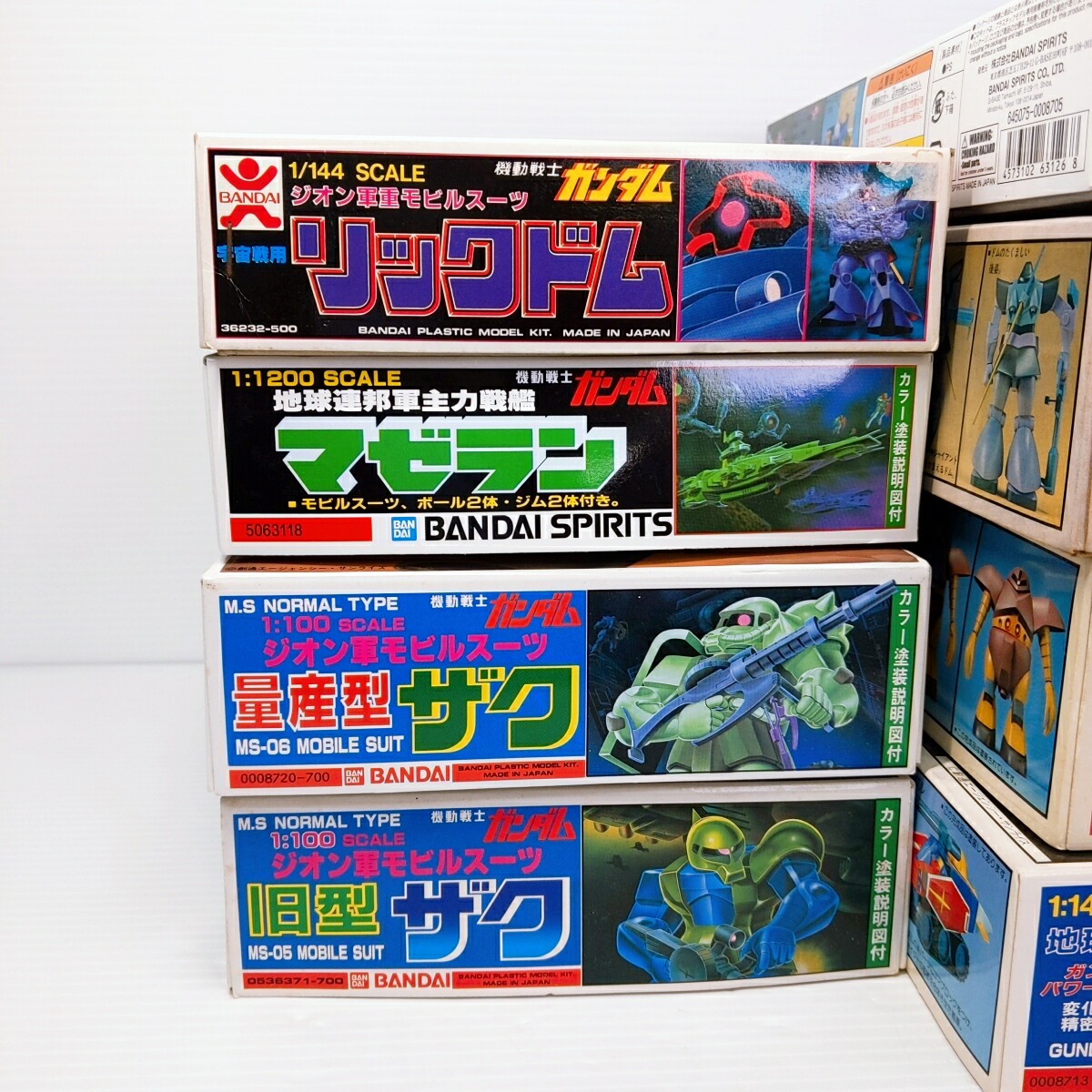 楽天市場】【未使用】ガンプラ旧キット 機動戦士ガンダム8点まとめ売り