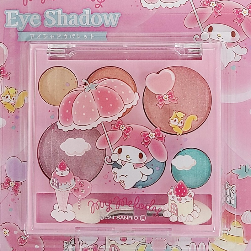 楽天市場】マイメロディ マイメロ サンリオ6色 アイシャドウパレット
