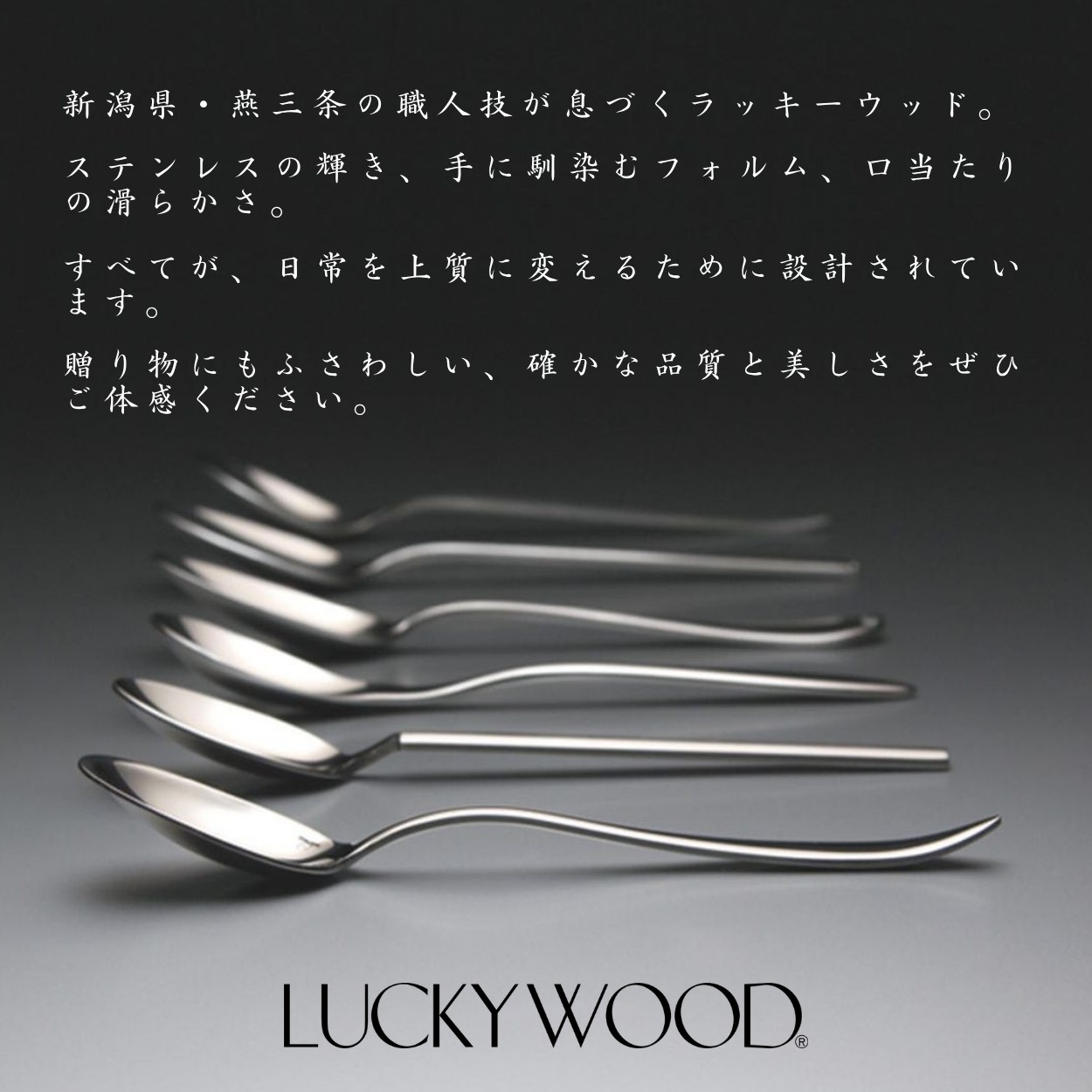 楽天市場】デミタススプーン フレンチアクセント 18406-100 LUCKYWOOD