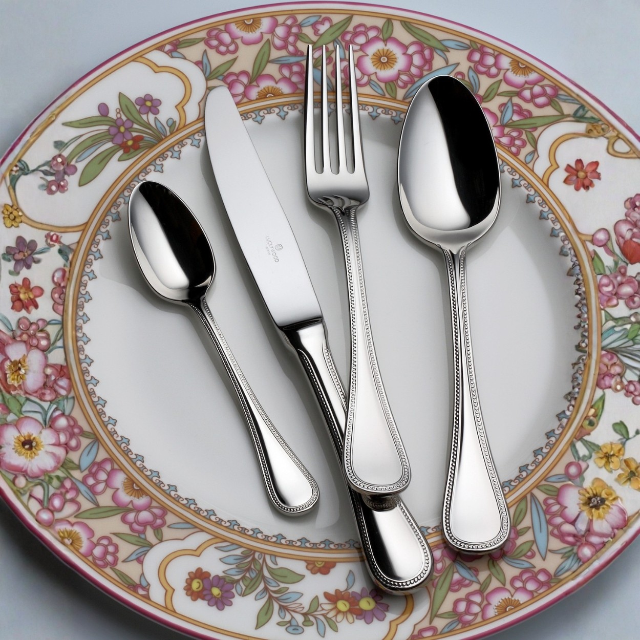 未使用品】 LUCKY WOOD カトラリー 5客 30本セット ラッキーウッド