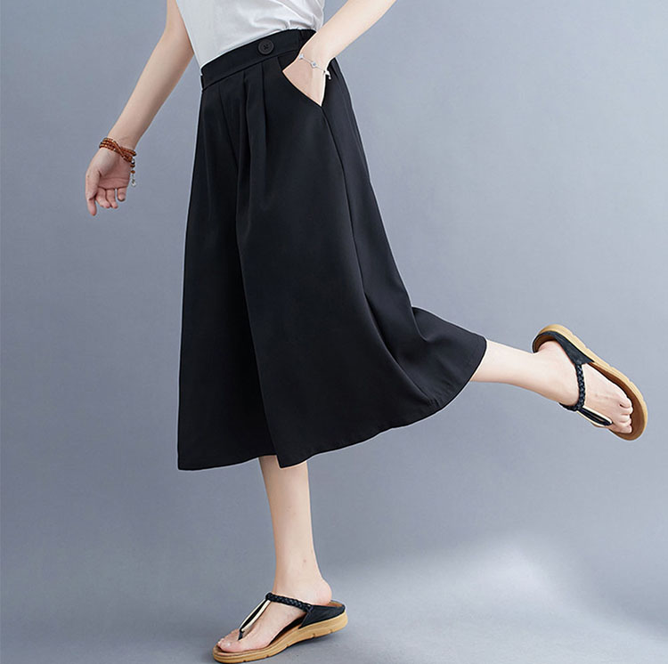 楽天市場】ガウチョパンツ 七分丈 レディース キュロット スカーチョ