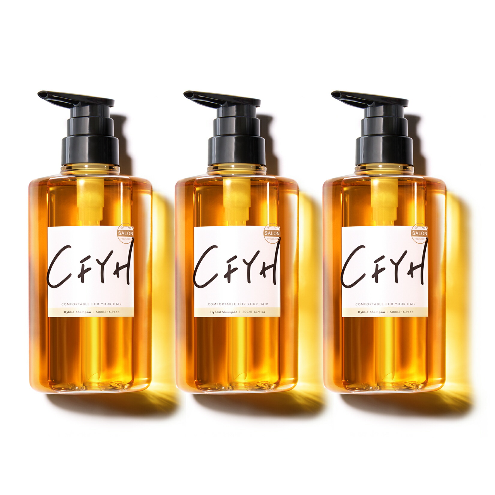 楽天市場】[3本セット] 髪質改善サロンCFYH オールインワンシャンプー