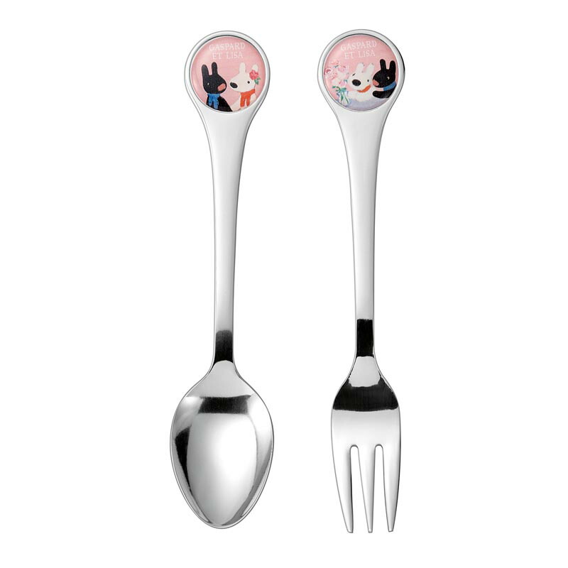 楽天市場】リサとガスパール ティースプーン&ケーキフォーク10本セット