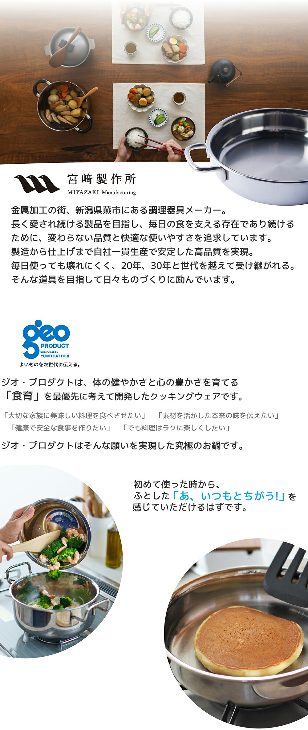 楽天市場】【正規品 正規代理店】ジオ プロダクト ポトフ鍋22cm (GEO