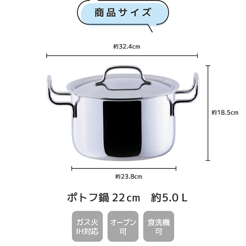 楽天市場】【正規品 正規代理店】ジオ プロダクト ポトフ鍋22cm (GEO