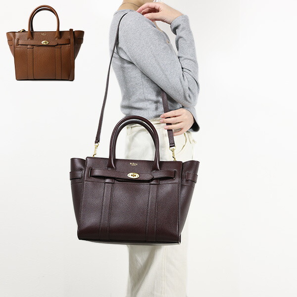 楽天市場】MULBERRY マルベリー Small Zipped Bayswater Tote Bag