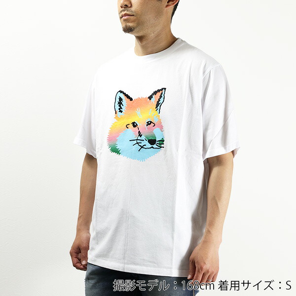 楽天市場】MAISON KITSUNE メゾンキツネ VIBRANT FOX HEAD EASY T