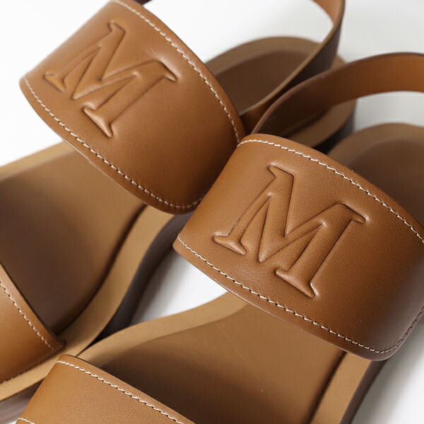 楽天市場】Max Mara マックスマーラ フラットサンダル Diana Leather