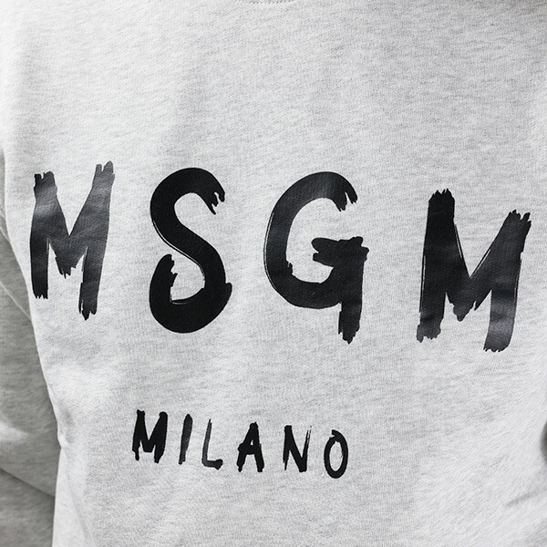 楽天市場】MSGM エムエスジーエム Crew Neck Sweatshirt スウェット