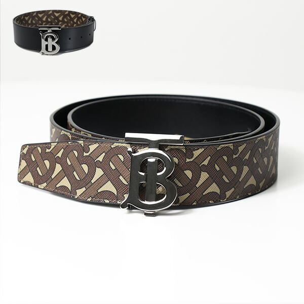 楽天市場】Burberry バーバリー TB REVERSIBLE Belt TBバックル