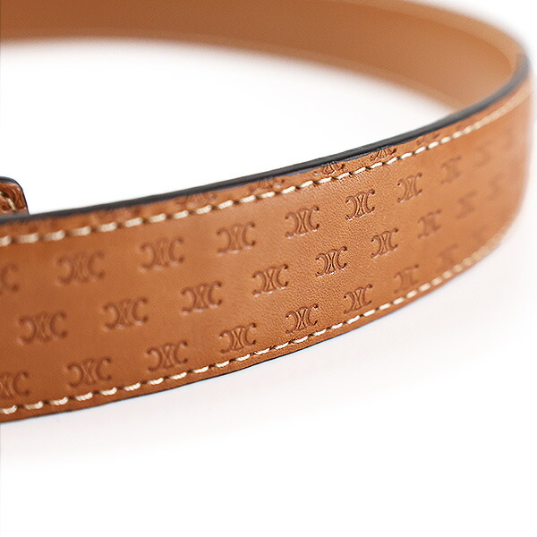 楽天市場】CELINE セリーヌ Medium Triomphe Belt ミディアム