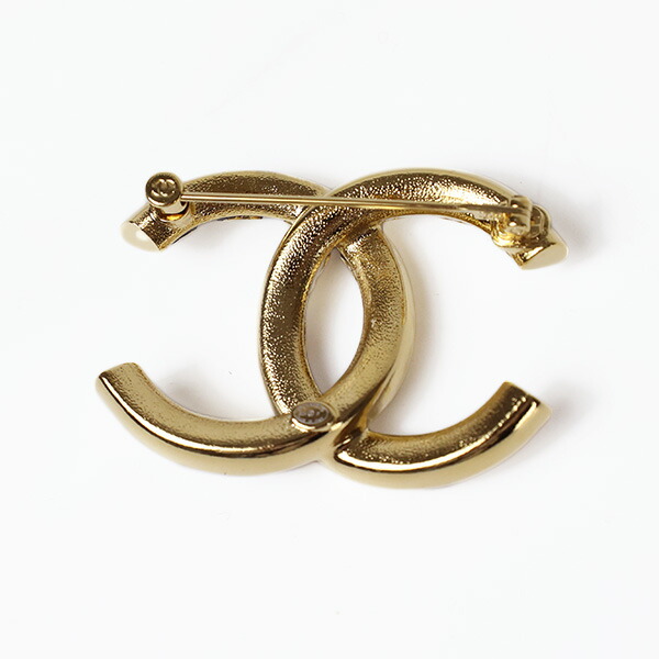 楽天市場】CHANEL シャネル Bicolor CC Brooch ブローチ メタル ココ