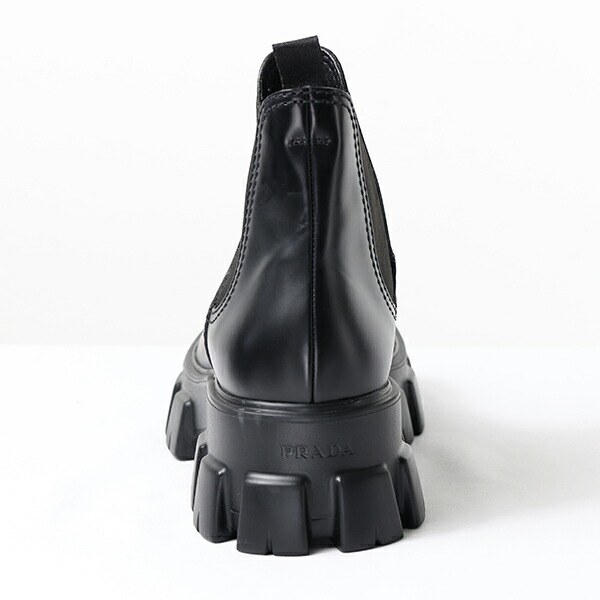 楽天市場】PRADA プラダ CHELSEA BOOTS ショートブーツ アンクルブーツ