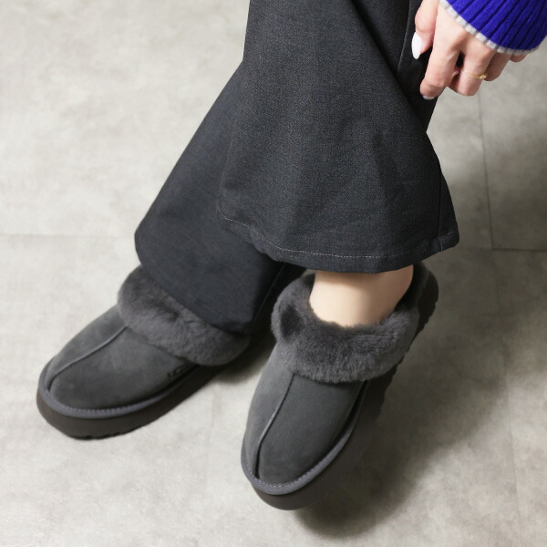 楽天市場】UGG アグ DISQUETTE ディスケット スリッポン スリッパ 靴