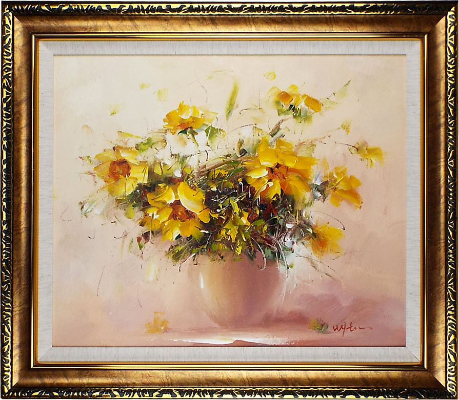 楽天市場】花の絵 絵画 油絵 アートパネル開業祝い 開院祝い「素敵な花