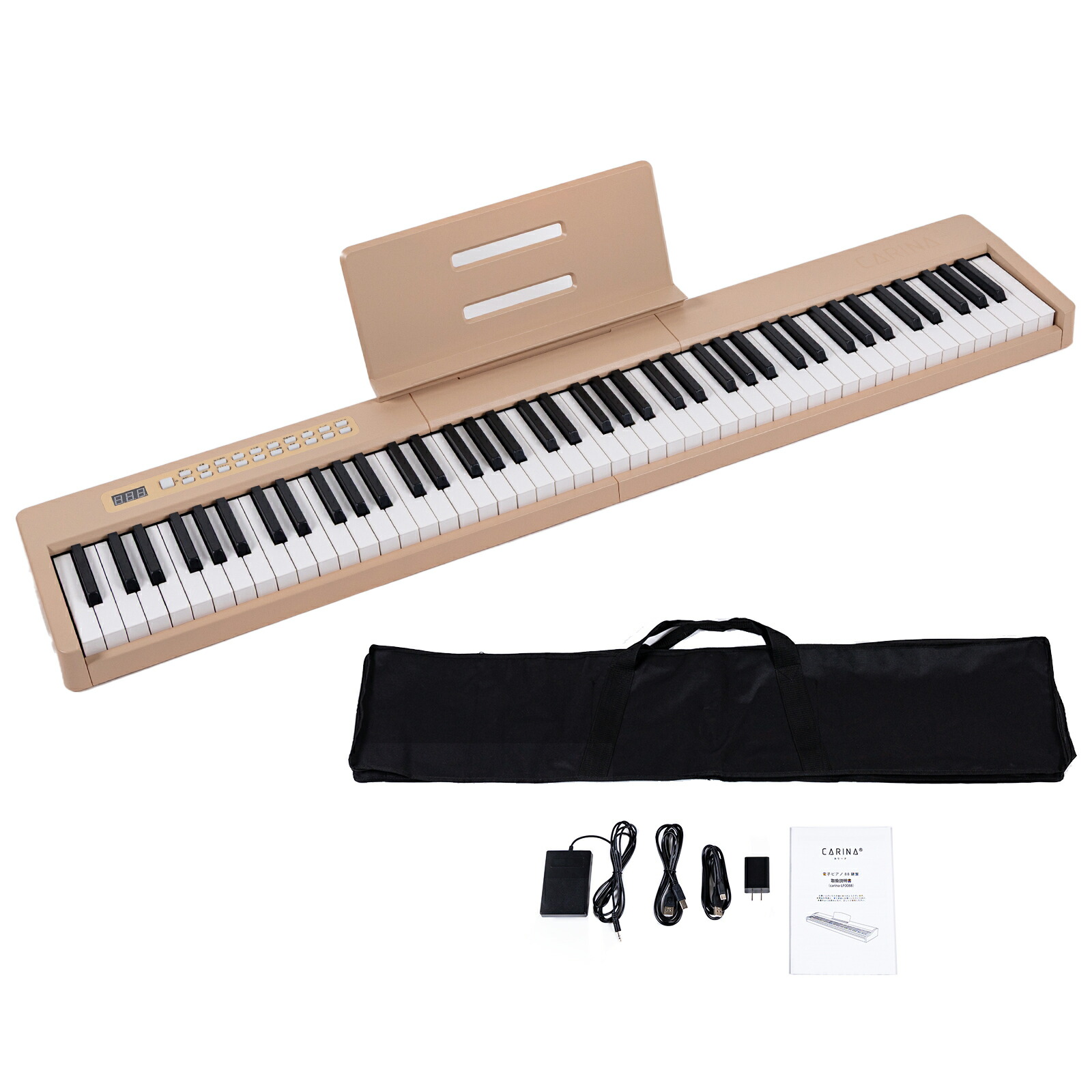 楽天市場】【5カラー】電子ピアノ 88鍵盤 スタンド 椅子セット dream