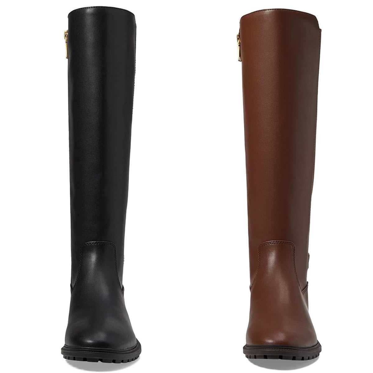 楽天市場】コーチ ブーツ レディース 本革 ふくらはぎ太め ロング