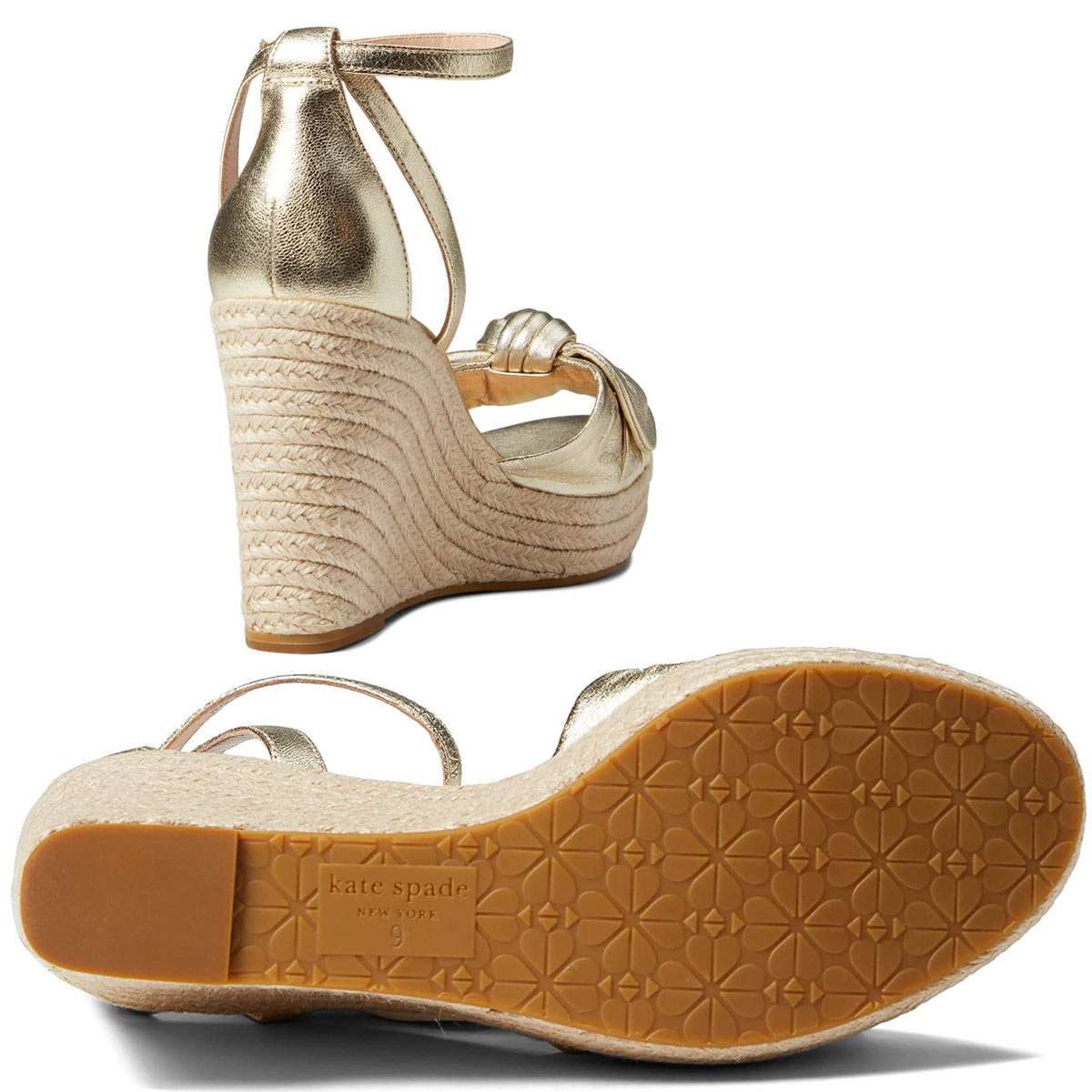 フローリッシュ エスパドリーユ ウェッジ サンダル（サンダル）｜kate