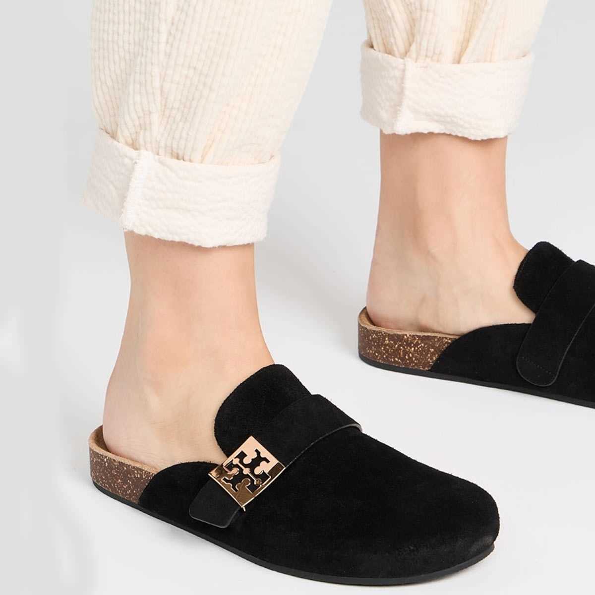 楽天市場】トリーバーチ サボサンダル レディース コルクヒール