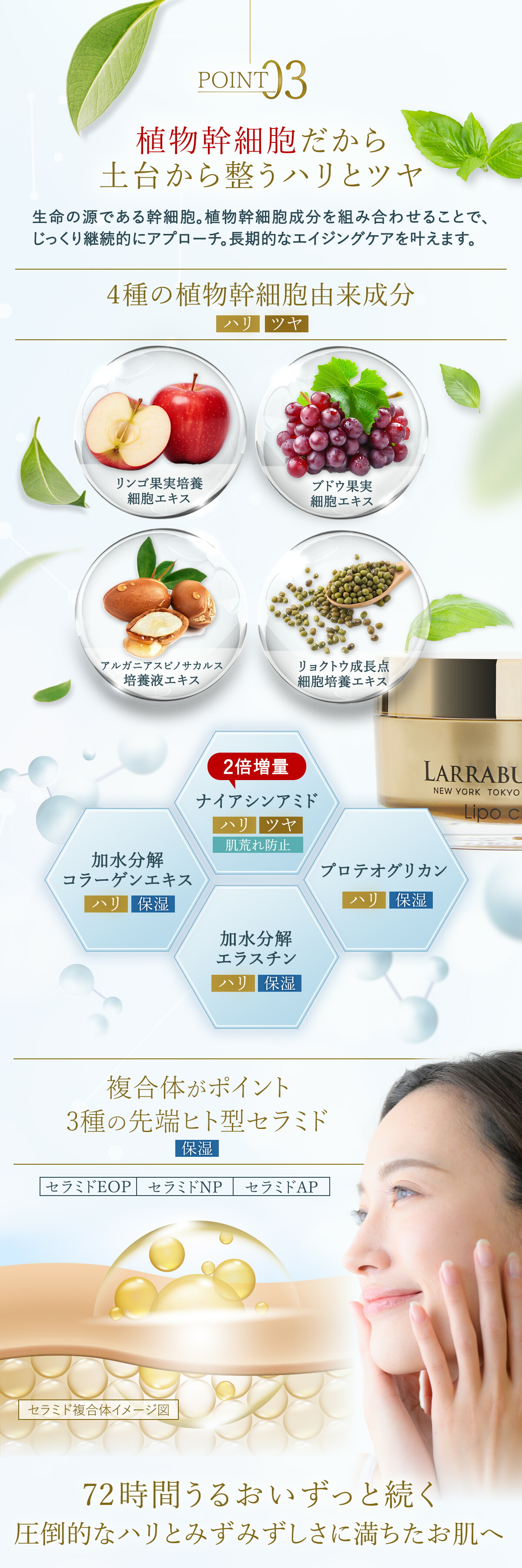 楽天市場】【最大2,000円OFFクーポン】ララビュウ HCリポクリーム 50g