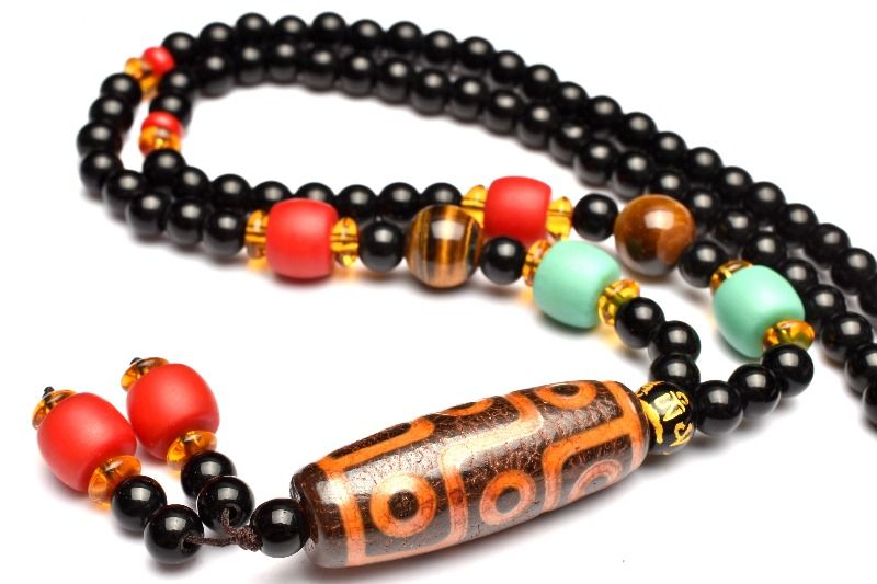 楽天市場】九眼天珠 ネックレスの通販