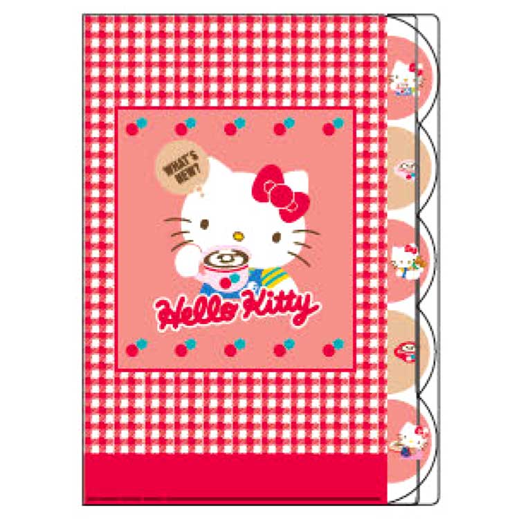 楽天市場】ハローキティ A4ダイカットクリアファイル5P 785707 SANRIO