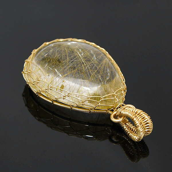 楽天市場】ルチルクォーツ ペンダントトップ 18g～ ボリューム抜群の