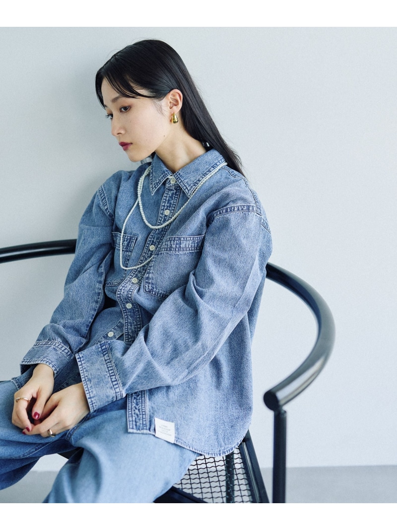 楽天市場】【SALE／20%OFF】デニムシャツ LEPSIM レプシィム トップス