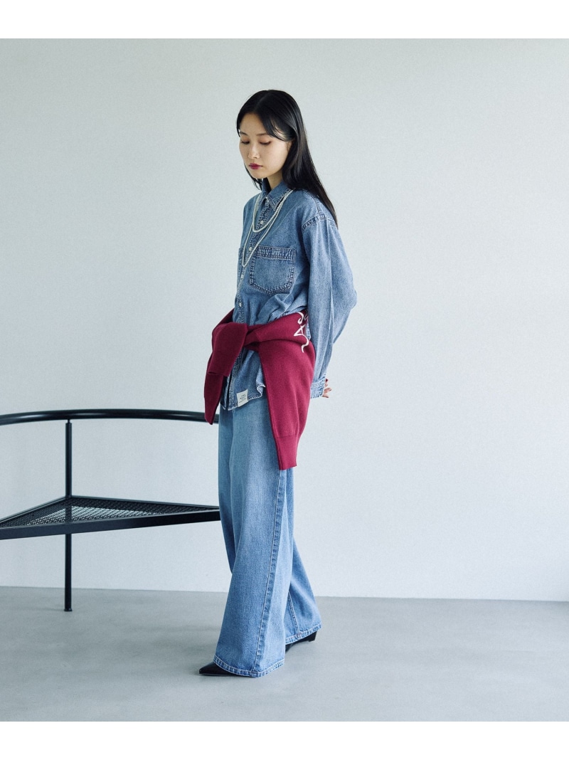 楽天市場】【SALE／20%OFF】デニムシャツ LEPSIM レプシィム トップス