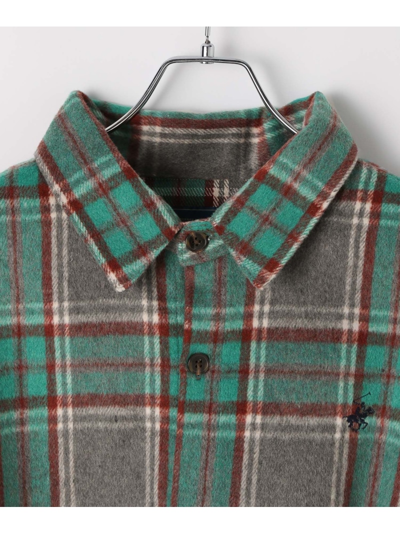 楽天市場】【BEVERLY HILLS POLO CLUB】シャギーチェックシャツ LEPSIM