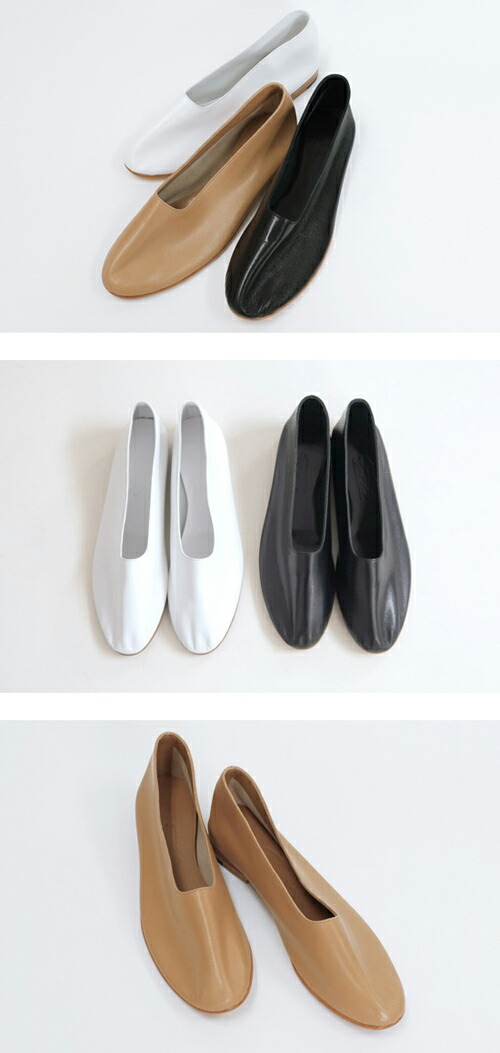 楽天市場】MARTINIANOマルティニアーノ Kid Leather フラットシューズ