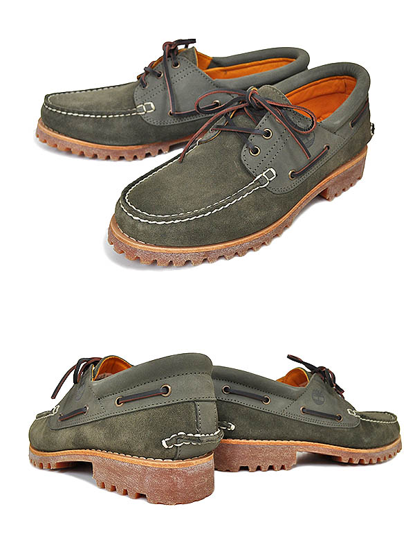 楽天市場】Timberland AUTHENTICS 3EYE CLASSIC LUG DARK GREEN SUEDE
