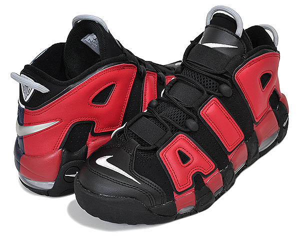 楽天市場】NIKE AIR MORE UPTEMPO 96 black/university red dj4400-001