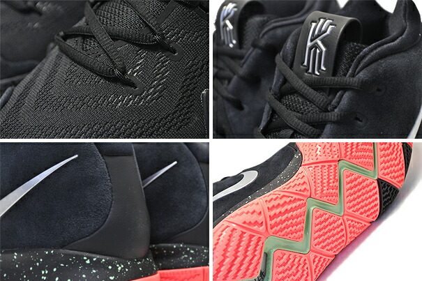 楽天市場】NIKE KYRIE 4 EP black/metallic silver 【ナイキ カイリー