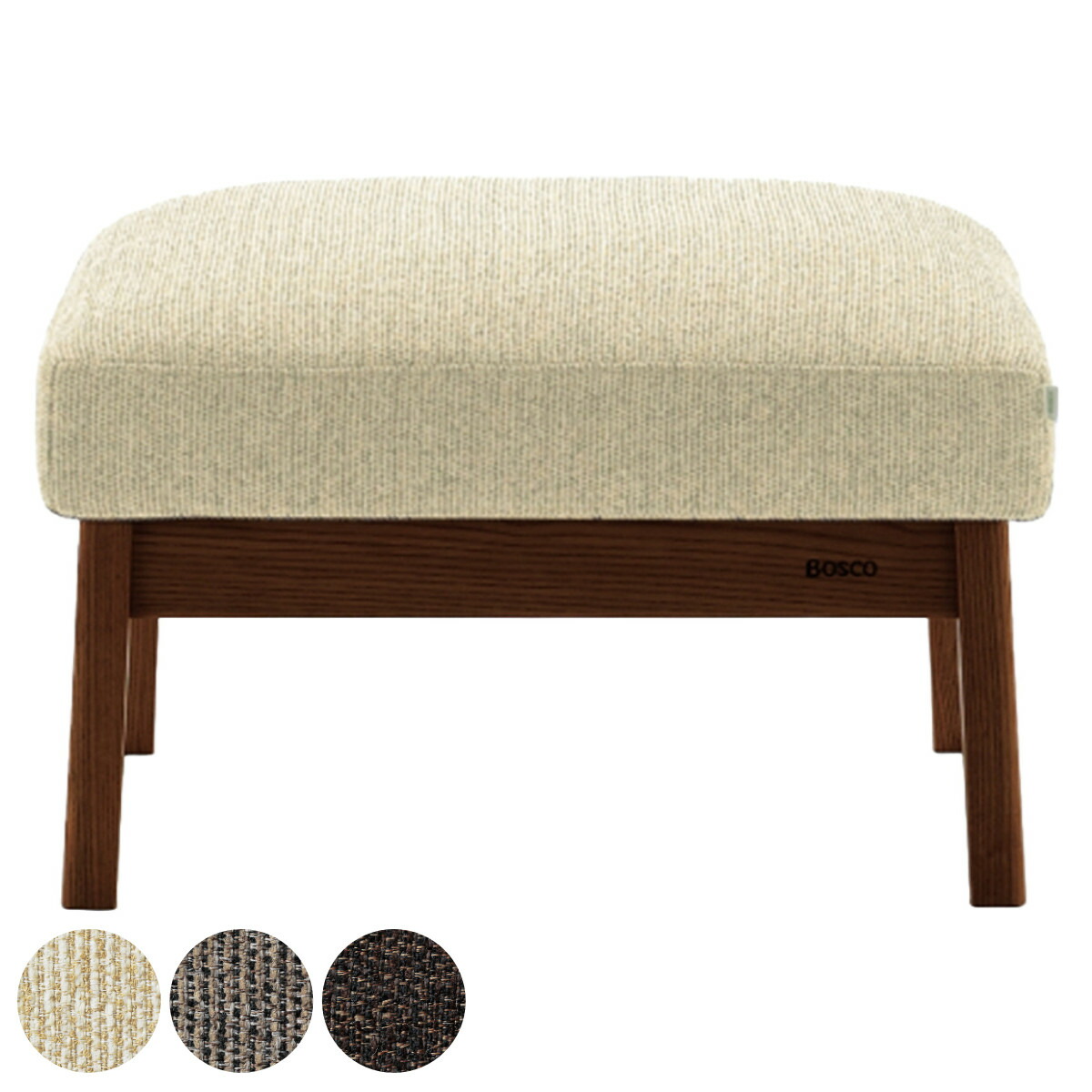 楽天市場】オットマン 座面高38cm ダークブラウン BOSCO （ 開梱設置