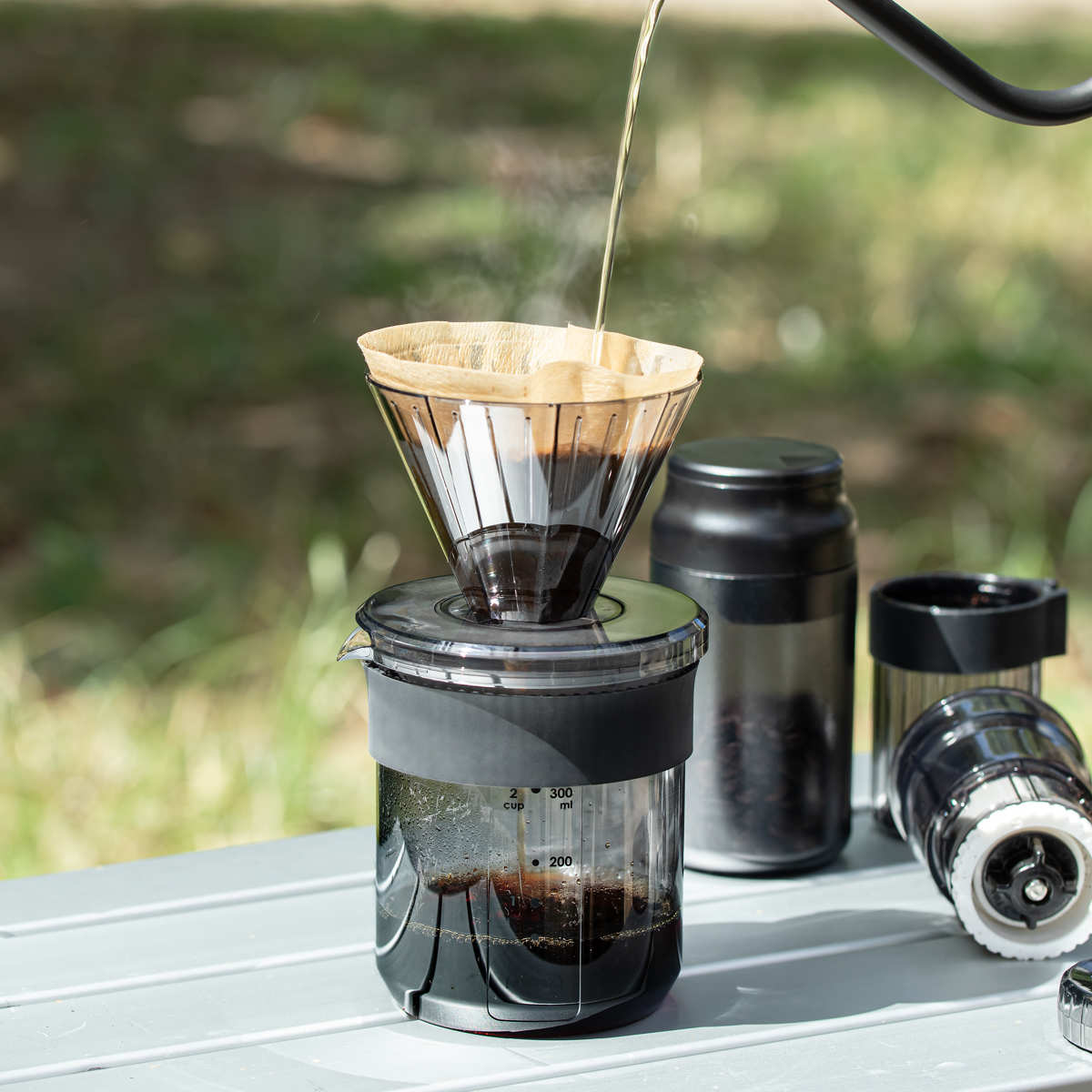 楽天市場】＆NE nikii cafe トライタン ドリッパー＆サーバー （ 430ml