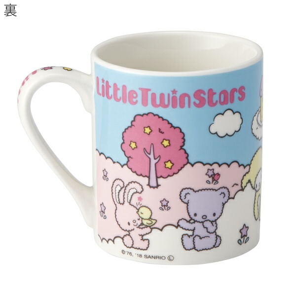 楽天市場】マグカップ 240ml リトルツインスターズ キキララ 陶器 マグ