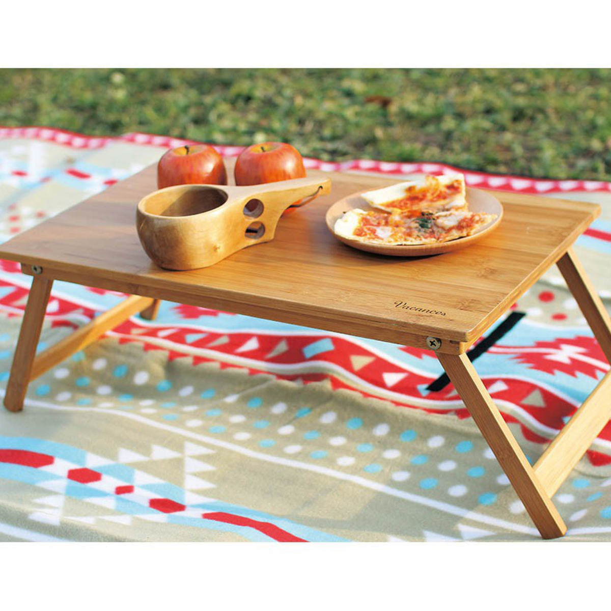 楽天市場】折りたたみテーブル バンブーテーブル バカンス 竹製 ロー