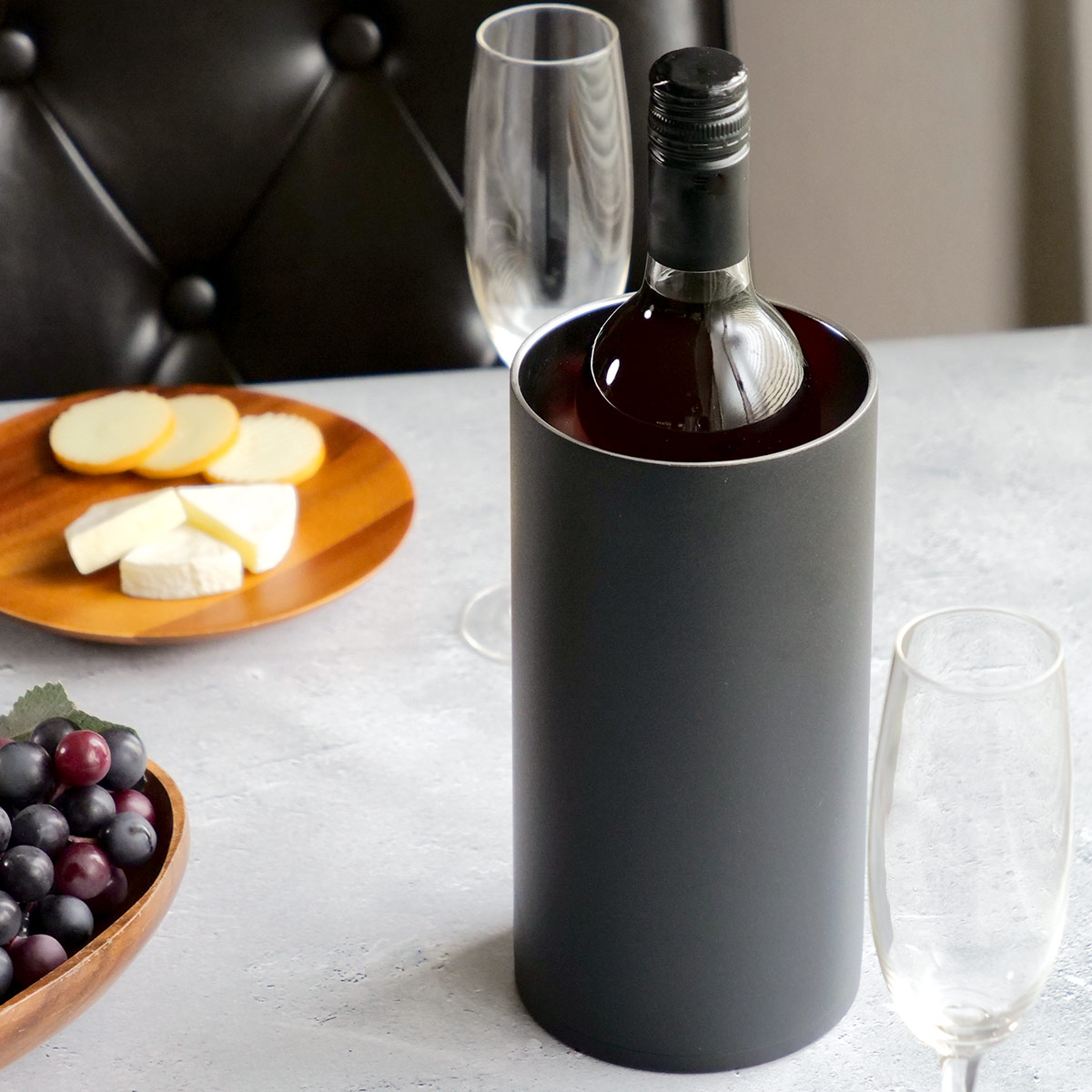 楽天市場】ワインクーラー おうち居酒屋 ステンレス （ 二重構造 1本用