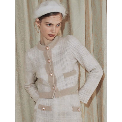 楽天市場】エイミーイストワール EIMY ISTOIRE Downyチェックニット