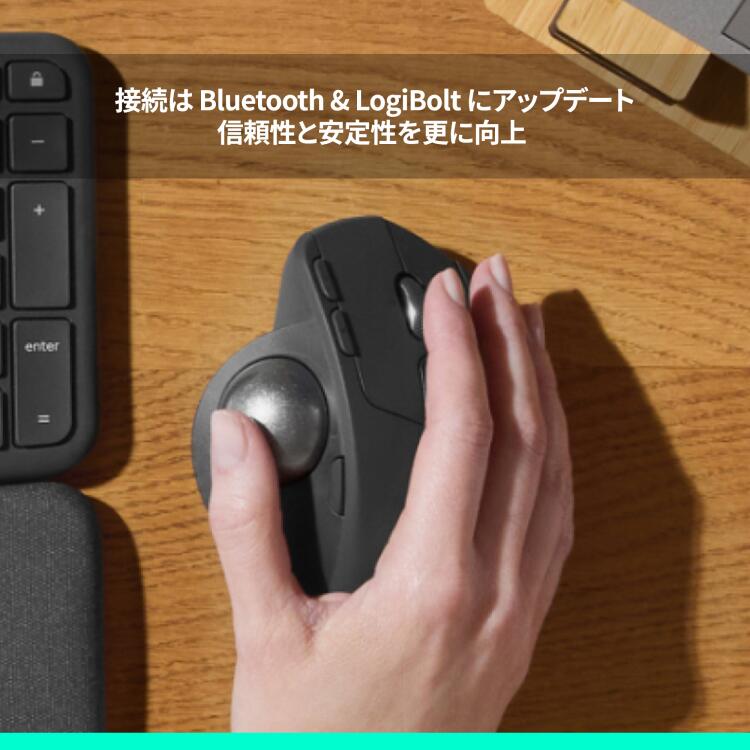 Logitech Mx Ergo Wireless マウス 中古B Logitech Mx Ergo Wireless