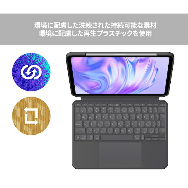 楽天市場】【限定特価】ロジクール Combo Touch iPad Pro 11インチ M5