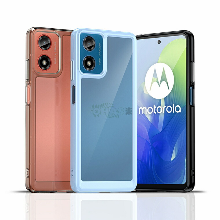 楽天市場】Moto G24 ケース クリア 耐衝撃 カバーTPU 透明 Motorola