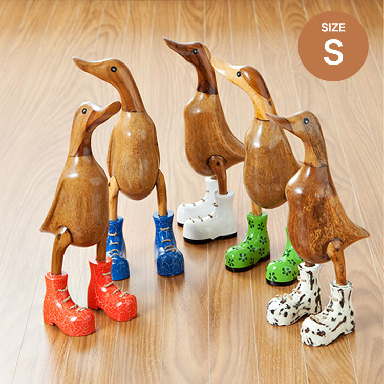 楽天市場】ベベジュニア あひるの木製オブジェ 玄関 アジアン雑貨